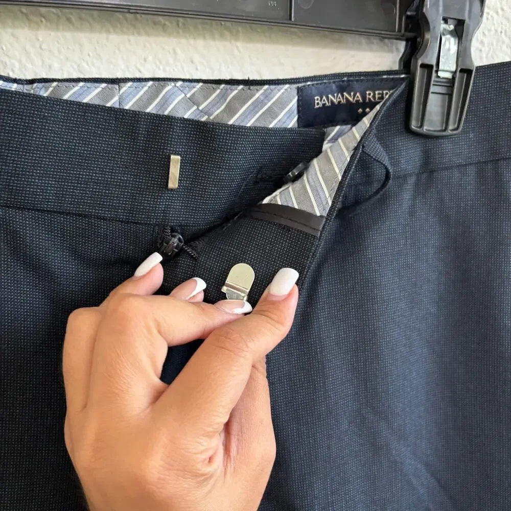 NWT Banana Republic Blue Men's Slack Pants Size 32x30